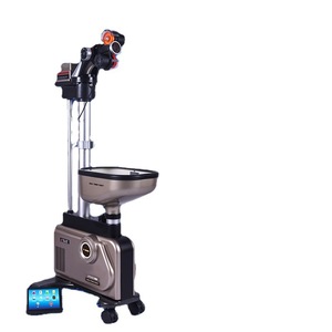 เครื่องเสิร์ฟลูกปิงปอง Y&T รุ่น 989F2 แบบตั้งพื้น รุ่นปรับปรุงปี 2019 สีเมทัลลิก น้ำหนัก 21.3 กก. สำหรับฝึกซ้อมที่บ้าน - Product Image 4