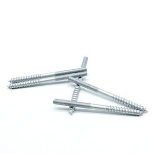 M6 M8 móc áo Bolt Gỗ Để kim loại đôi đầu tự khai thác đôi kết thúc chốt vít - Product Image 3