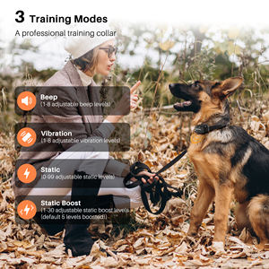 Untuk p-kerah 642A IPX7 TPU kerah kejut latihan anjing jarak jauh kerah E pelatih pintar 3 mode keamanan hanya penerima ramah lingkungan - Product Image 4