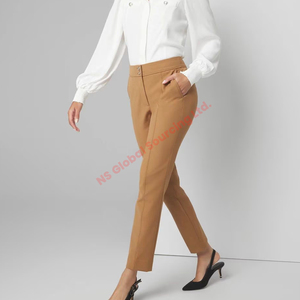 Pantalon tissé pour femmes Tissu durable Coupe confortable Style durable Idéal pour un usage quotidien Satisfaction parfaite Garantie Meilleur - Product Image 6