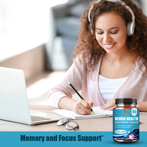 Personalización de fábrica Neuro Health con suplemento nutricional Mejora la memoria y ayuda saludable en cápsulas diarias - Product Image 5