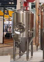 5BBL, bouilloire de brassage de bière, réservoirs de bière en acier inoxydable pour Micro brasserie