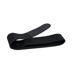 Patellar Brace Knee Support Black One Size Fits All Adjustable Breathable Nylon Joint Protection for Running Jumping Rope Adults - Product Image 4