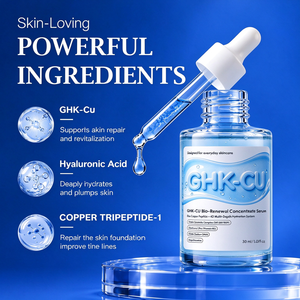 เซรั่ม GHK CU คอปเปอร์ ไตรเปปไทด์ 1 คอนเซนเทรต ผสมโซเดียมไฮยาลูโรเนต บำรุงผิว ช่วยฟื้นฟูผิว ปกป้องผิว - Product Image 3
