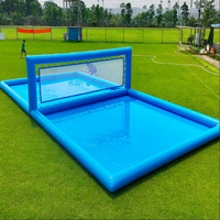 Ballons de volley-ball gonflables publicitaires personnalisés 3v3 5v5 en PVC de haute qualité pour piscine