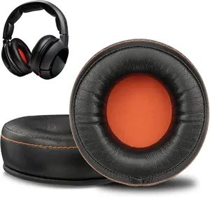 Ear Pads Replacement with Softer Protein Leather for SteelSeries Siberia 800 840 X800 P800 H Headphones