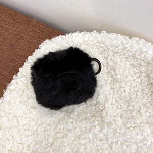 Số lượng lớn thời trang dễ thương mềm Silicone lông bán sang trọng TWS Tai nghe Bìa trường hợp đối với iPhone <span class=keywords><strong>iPod</strong></span> AirPods 2 Pro Pro2 món quà giáng sinh - Product Image 3