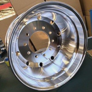 <span class=keywords><strong>Cerchi</strong></span> <span class=keywords><strong>in</strong></span> Alluminio per <span class=keywords><strong>Camion</strong></span> e Autobus da 22,5 Pollici, Resistenti, Finitura Argento - Product Image 3