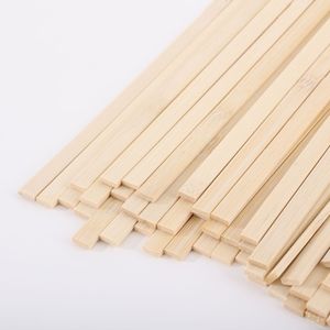 Bâtonnets de bambou extra longs pour projets DIY, bordures de jardin, supports de plantes, cannes à pêche, brochettes plates pour barbe à papa - Product Image 4