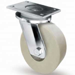 Super <span class=keywords><strong>Heavy</strong></span> <span class=keywords><strong>Duty</strong></span> 2, 5-3 Tonnen Rollen 6 ''8'' 10 ''Bearbeitetes hoch tragendes Nylon rad 150/200/250mm Extra schwenkbares Lenkrad - Product Image 2