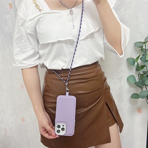 Cinghia per telefono <span class=keywords><strong>cellulare</strong></span> in Nylon colorata con cordino regolabile per telefono <span class=keywords><strong>cellulare</strong></span> tracolla a tracolla con Patch per telefono - Product Image 5