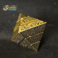 YJ Best-Selling Ancient Egyptian Desktop Fidget Spinner Pyramid Ornament