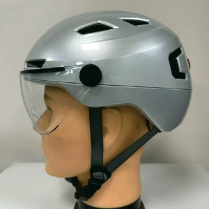 Casco de Seguridad para <span class=keywords><strong>Bicicleta</strong></span> Urbana con Luz LED, Ultraligero, Transpirable, Carcasa de PC, para Ciclismo de Carretera, para Hombres y Mujeres, Cascos para Patinetes Eléctricos - Product Image 6