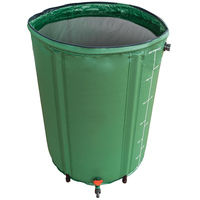 Réservoir d'eau pliable en pvc, réservoir d'eau portable de 300 l, stockage d'eau, baril de pluie