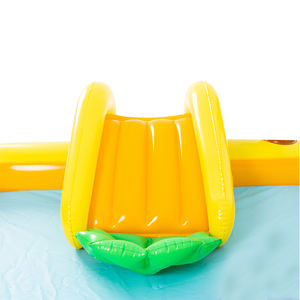 <span class=keywords><strong>สระ</strong></span>ว่ายน้ำเป่าลมสำหรับเด็กพร้อมสไลเดอร์ลายสัตว์ - Product Image 2