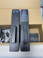 Cerradura Inteligente con Huella Dactilar y Código, Acceso por Wi-Fi, Control por Aplicación Tuya, Idiomas Personalizables, Servicio de Logotipo, Aluminio