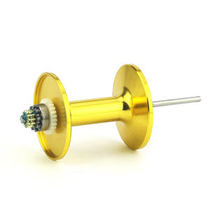 Rueda de tambor fundido, protección contra la corrosión, color negro y plateado, mano izquierda y derecha, carretes de pesca para Baitcasting en mar - Product Image 4