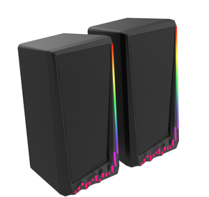 Haut-parleur USB filaire de haute qualité pour ordinateur, petit haut-parleur de bureau, ordinateur portable, subwoofer domestique, mini haut-parleur avec RGB - Product Image 3