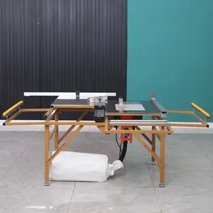 Wholesale Woodworking Folding Portable Precision Push Panel Sliding Wood Slide Rail Saw Table