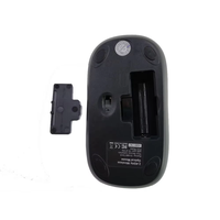 Grosir Pabrik harga rendah bahan ABS alat tulis kantor hitam tahan lama pembersih ruang antistatik ESD Mouse nirkabel