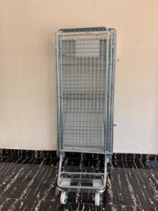 Cages logistiques industrielles en treillis métallique pour entrepôt, supermarché, chariot de transport, conteneur à rouleaux de roulement - Product Image 4