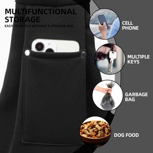 Bolso Bandolera Transpirable para Perros, Manos Libres, Reversible, para Cachorros, para Paseos y Viajes al Aire Libre - Product Image 4