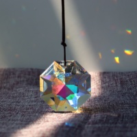 Attrape soleil en cristal suspendu lustre fenêtre décor à la maison cristaux arc-en-ciel