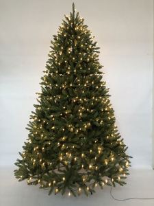 Árbol de Navidad Artificial de 1.5m/1.8m, Material Premium de PE/PVC, Directo de Fábrica, con 300 Luces LED Blanco Cálido - Product Image 4