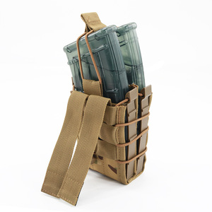 Chaleco Táctico Elástico de Doble Capa Tiger Trial, Bolsa de Almacenamiento Táctica 5.56 MOLLE, Bolsa Funcional para Exteriores - Product Image 2