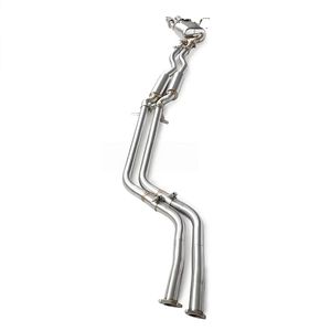 Sistema de Escape Catback de Alto Rendimiento para <span class=keywords><strong>BMW</strong></span> <span class=keywords><strong>330i</strong></span> E46 <span class=keywords><strong>3.0</strong></span> 2000-2007, Acero Inoxidable SS304 con Válvula, Venta al Por Mayor de Fábrica - Product Image 1