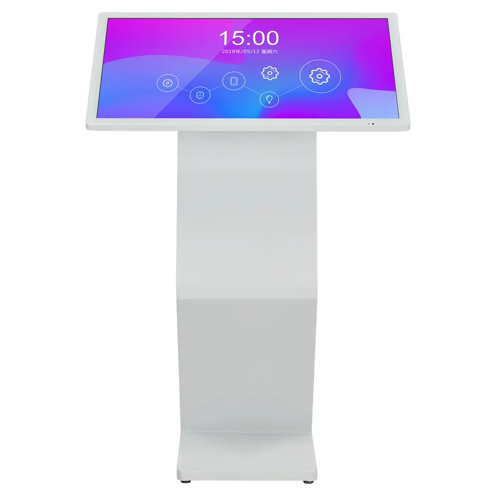 Schlussverkauf 43-zoll-LCD-Bildschirm Werbedisplay Podium Digitalbeschilderung Touchscreen Menü Kiosk Totem-Display