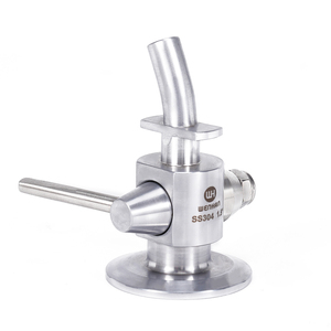 Vệ sinh lớp SS304 Ba kẹp lấy mẫu van với loại gà - Product Image 6