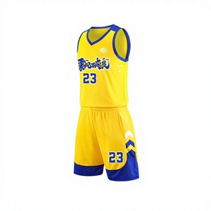 Ensemble d'uniformes de basketball en jersey pour hommes et femmes, vêtements d'entraînement, compétition universitaire, veste de sport d'équipe, personnalisation, séchage rapide - Product Image 1