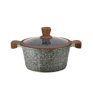 Juego de Utensilios de Cocina de Granito de Buena Venta, Sartén Antiadherente y Ollas, Utensilios Domésticos, Juego de Sartenes de Mármol - Product Image 3