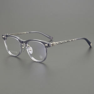 نظارات سوداء غير رسمية ذات نوعية جيدة نمط شفاف رمادي مشهور نظارات بسيطة للرجال والنساء ماركات - Product Image 6