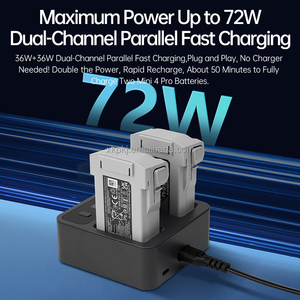 适用于迷你4专业迷你<span class=keywords><strong>3</strong></span>系列智能充电器的LKTOP充电集线器，带数字显示，兼容DJI无人机 - Product Image 4