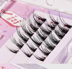 <span class=keywords><strong>Cils</strong></span> BQI Perfect 3D style thaïlandais, en grappes individuelles, tiges fines, <span class=keywords><strong>cils</strong></span> denses, <span class=keywords><strong>cils</strong></span> kawaii anime, faux <span class=keywords><strong>cils</strong></span> - Product Image 1