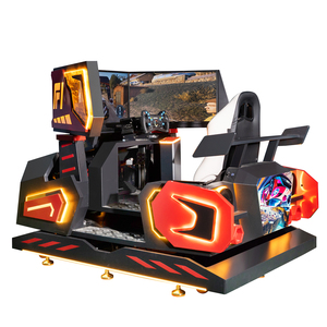 Machine d'arcade <span class=keywords><strong>de</strong></span> course à dérive à 6 axes - <span class=keywords><strong>Simulateur</strong></span> <span class=keywords><strong>de</strong></span> <span class=keywords><strong>conduite</strong></span> VR à trois écrans Jeu vidéo - Product Image 3