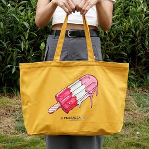Sac fourre-tout en toile personnalisé, écologique, réutilisable, avec logo imprimé - Product Image 3