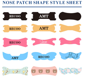 แถบติดคอจมูกป้องกันการกรนสติกเกอร์ติดโลโก้ตามสั่งสีสำหรับกีฬานอนหลับจมูกช่วยหายใจ - Product Image 4