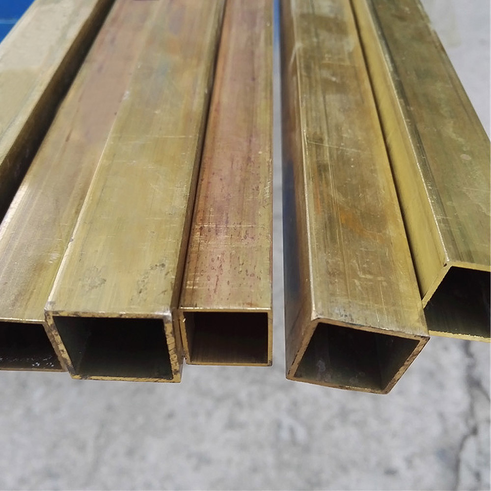 Copper Tube Square Pure Copper Nickel Pipe 20mm 25mm Copper Tubes 3/8 Brass Tube Pipe