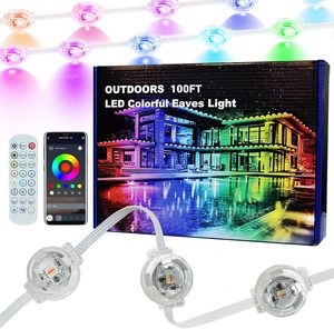 Rail lumineux extérieur intelligent Wi-Fi 12V 30MM en aluminium IP68, étanche, avec contrôleur, pour Noël, haute qualité - Product Image 1