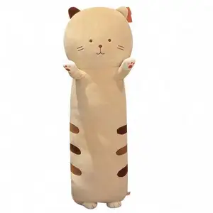 Wholesale New style cute cat hot products soft and comfortable plush pillow grab doll