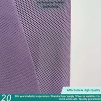 Tissu en maille sandwich tricoté chaîne 100 % polyester respirant 3D pour matelas, chaises de bureau, sacs, chaussures |   Fabricant chinois