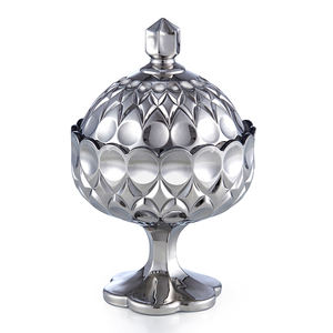 9051CJbx Angelica med contenitore insalatiera all'ingrosso con coperchio per decorazioni per la casa ciotola <span class=keywords><strong>di</strong></span> cocco set da re cristallo - Product Image 2