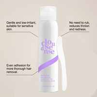 Spray dépilatoire et nettoyant corporel doux, indolore, rafraîchissant, pour tout le corps, facile à utiliser au quotidien