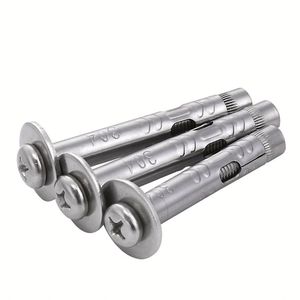 Boulons d'expansion à tête fraisée hexagonale en acier inoxydable 18-8 (M8, M12, M18) ASTM B8, B8M, B8T, A453 GR660, A286 - Product Image 1