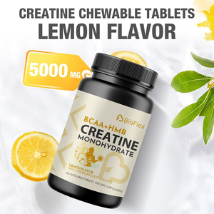 Creatine Monohydrate Energy Chewable Tablets Pre Workout Pills for Men and Women to Support Muscle Strength&amp;Cognitive Health - Product Image 3