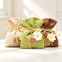 Pengharum Udara Sachet Wangi Kustom, Pengharum Mobil, Sachet Parfum Tradisional dengan Kantong Kain Linen