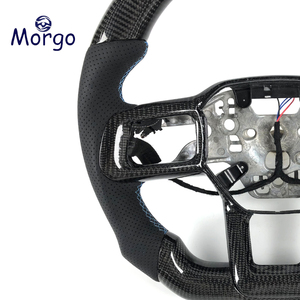 Volante de Fibra de Carbono Personalizado para <span class=keywords><strong>Ford</strong></span> Mustang GT 350 500 <span class=keywords><strong>Shelby</strong></span> 2024 - Product Image 3